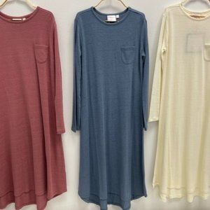 Girls Sweater Knit Night Gowns.